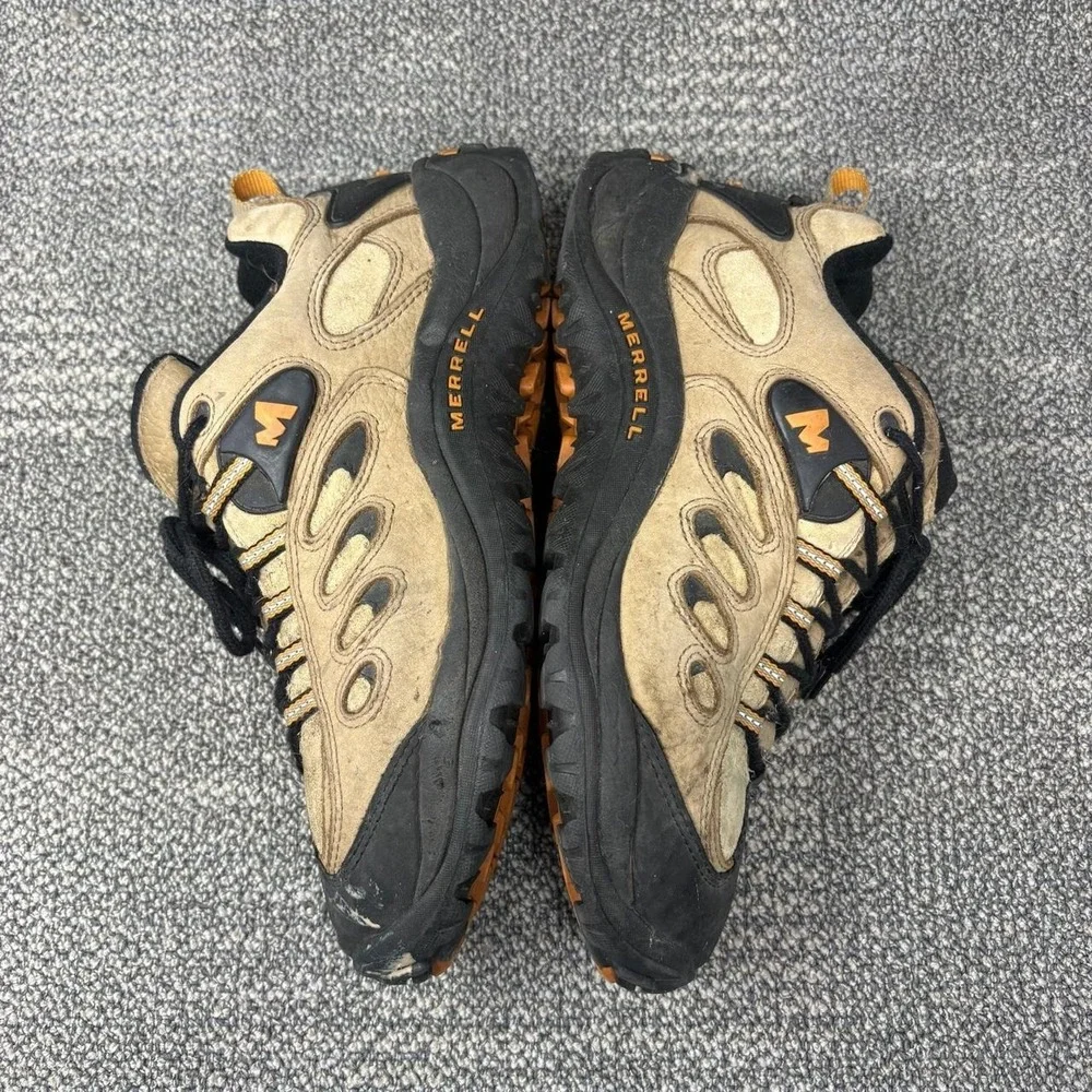 Merrell Reflex Smoke Black Low Trail Outdoor Hiking Sneakers Men's Size 11.5